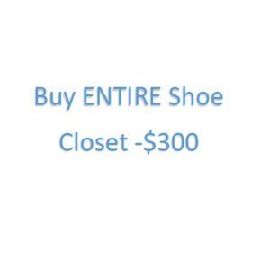 Selling ALL shoes for one Amazing price.